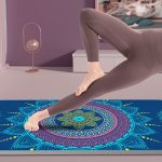 Printed TPE Yoga Mat, 1pc, 68cm X 183cm X 8mm - Image 4