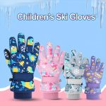 1 Pair of Winter Ski Gloves, Boys Warm Gloves Plus Velvet Warm Snow Play Girls Winter, Suitable for Children 4-13 Years Old - Image 4