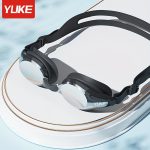 YUKE High-Definition Swimming Goggles, Waterproof Anti-Fog PC Material, Universal Fit for Adults, Unisex Design for Men and Women - Image 5