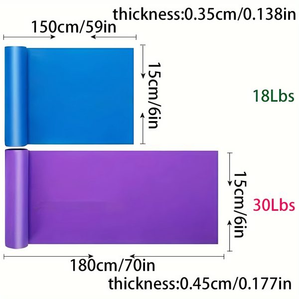 Yoga Resistance Bands, Versatile Elastic Bands for Strength Training And Stretching - Image 18