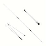 HUAEN Golf Alignment Stick, 2 Set Golf Alignment Rods, 48" Collapsible Alignment Stick Golf Training Aid For Aiming, Putting, Posture Corrector, Golf Practice Sticks With Clear Tube Case - Image 12