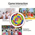 12 Sticky Balls/6 Sticky Balls Dartboard Set Indoor Outdoor Toys Parent- Interactive Birthday Gift Party Game Supplies - Image 10