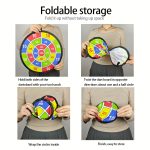 12 Sticky Balls/6 Sticky Balls Dartboard Set Indoor Outdoor Toys Parent- Interactive Birthday Gift Party Game Supplies - Image 8
