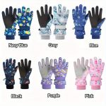 1 Pair of Winter Ski Gloves, Boys Warm Gloves Plus Velvet Warm Snow Play Girls Winter, Suitable for Children 4-13 Years Old - Image 12