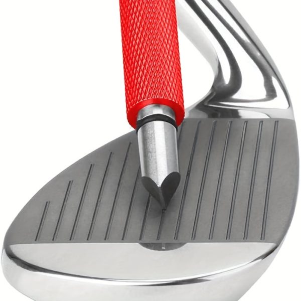 Enhance Your Golf Game: Multi-Colored Groove Sharpener for Improved Backspin And Accuracy - Compatible with U And V Grooves, to Use - Image 4