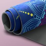Printed TPE Yoga Mat, 1pc, 68cm X 183cm X 8mm - Image 2