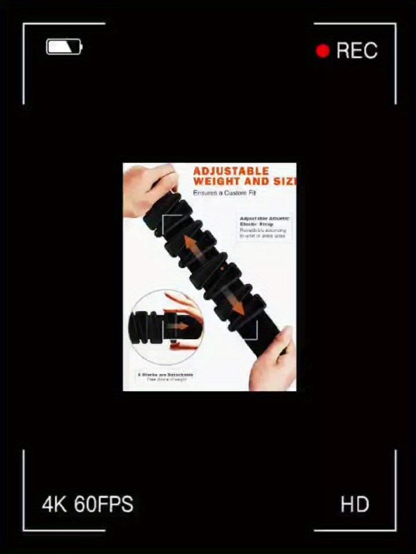 Adjustable Weighted Bracelet with Weights - Hook & Loop Closure for Yoga, Weighted Training, Balance Exercises Suitable for, Strength Training, Washable & (Multi-Color Options) - Image 10