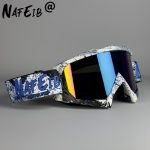NAFEIB Adjustable Anti-Fog Ski Goggles for Adults - Made from TPU Material, Featuring a Random Design, Perfect for Snowboarding, Skating, And Outdoor Skiing. These Durable Ski Goggles Are Great for Everyday Use And Make an Excellent Gift for Special - Image 2