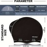 Swimming Cap for Long Hair Swimming Accessories Including Earplugs And Nose Clip - Image 5