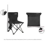 Suncojia Outdoor Portable Folding Chair with Backrest, Suitable for Fishing, Camping, And Sketching. - Image 3