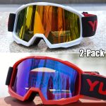 2-Pack Trendy Ski Goggles Ultra Lightweight High Cost-Effective - Image 5