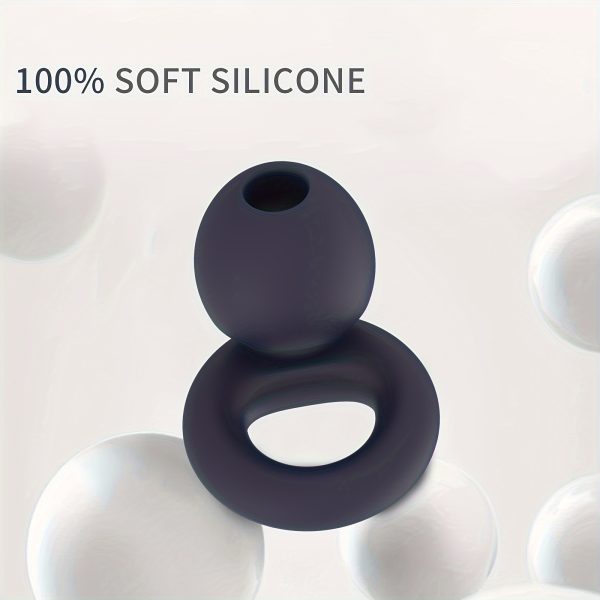 [Silicone Ear Plugs] 4pairs Reusable Soft Ear Plugs Silicone | Earplugs for swimming - Silicone Ear Tips in XS/S/M/L - Image 6