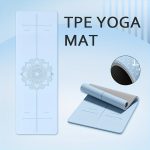 Non-Slip TPE Thick Yoga Mat with Alignment Markers, Large Size 182.88cm Long X 80.01cm Wide X 0.58cm Thick, Tear-Resistant Exercise And Fitness Mat for Yoga, Pilates, And Floor Training. - Image 13