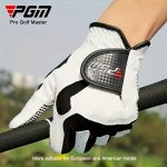 1pc PGM Men'S Left Hand Golf Glove, Anti-Slip Full-Finger Design, Soft Breathable Laica Fabric, Hook-and-Loop Closure, Spandex Non-Woven Fabric, Hand Wash - Comfortable Fit for Natural Movement - Image 11