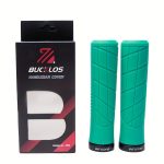 BUCKLOS Non-Slip Lockable Bike Grips - Soft Rubber, Waterproof Handlebar Covers with Textured Grip for Mountain Bikes, Black, Red, Orange, Purple, Green, Blue, Bicycle Accessories|Textured Grip Handlebars|Waterproof Rubber Grips - Image 5
