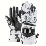A Pair of Premium Winter Gloves for Men And Women, Designed for Professional Skiing And Outdoor Cycling, Providing Warmth for Winter Biking. These Couple Gloves Make a Great Holiday Gift for Parents, Suitable for Halloween, New Year - Image 10