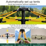 Portable automatic quick-open installation-free family camping tent outdoor hiking tent - Image 9