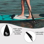 KOETSU Paddle Board Made of Aluminum Alloy, Suitable for Both Single And Double-Ended Paddling, And Can Be Used with Inflatable Kayaks. - Image 6
