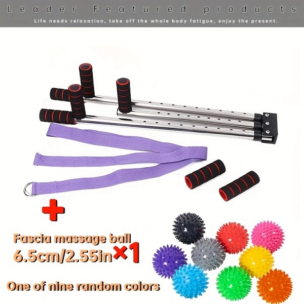 9-Adjustable Yoga Leg Stretcher, Stainless Steel Flexibility Trainer for Yoga, Ballet, Dance, Gymnastics & Boxing – Enhance Flexibility & Range of Motion – Perfect Gift for Women’s Day, Teacher’s Day, Mother’s Day & More - Image 5