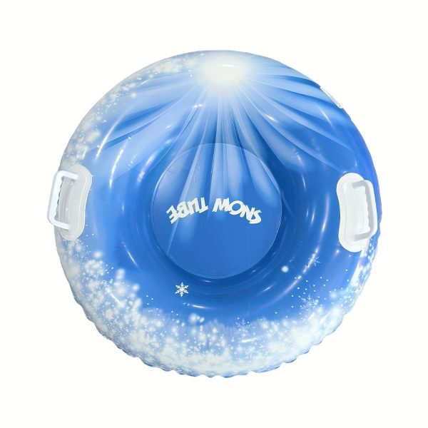 1pc Thickened PVC Inflatable Ski Tube | Anti-Tip Outdoor Adult Ski Mat, Durable and Cold-Resistant - Image 3
