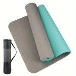 1pc TPE Yoga And Pilates Mat - Non-Slip Portable Fitness And Training Mat - Image 7