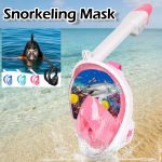 Full Face Snorkeling Mask with Panoramic View, Safe Breathing, Anti-Fog, Anti-Leakage And Camera Retention-Perfect for Adults And Swimmers Alike - Image 3