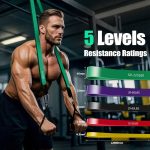 [Assistance with Pull-Ups] 5-Level Pull-Up Bands Set | Calisthenics, Bodyweight Workouts, Muscle Toning, Yoga, Stretching - Image 4