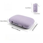 [Memory Foam Pillow] Memory Foam Outdoor Camping Pillow | A Single Pillow Available in Four Colors, Portable Neck Support, Suitable for Camping And Travel - Making It an Ideal Gift Choice - Image 7