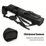 Pskook Archery Lightweight Back Arrow Quiver Dual Use Foldable Compact Hip Arrows Bag with Molle System Pocket Hanged for Target - Image 13