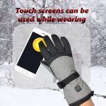 A Pair of Heated Gloves with Warmth on The Palms And Backs, Made of Oxford Cloth And Lined with Flannel, Equipped with Batteries, Essential for Winter. - Image 10