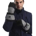 A Pair of Heated Gloves with Warmth on The Palms And Backs, Made of Oxford Cloth And Lined with Flannel, Equipped with Batteries, Essential for Winter. - Image 11