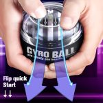 A Single Unit Self-Starting Wrist Strength Gyroscope Ball Designed for Enhancing Arm, Finger, Bone, And Muscle Workouts, Suitable for Home Use As a Grip Strength Training Tool - Image 2