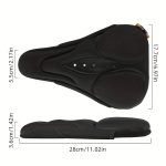 WEST BIKING Bike Saddle Cover Comfortable Breathable Seat Cover Soft Sponge Bike Seat Cushion - Image 2