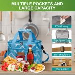 8.5L Large Capacity Insulated Lunch Bag for Outdoor Use