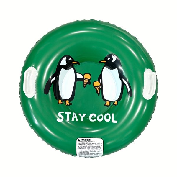 1pc Thickened PVC Inflatable Ski Tube | Anti-Tip Outdoor Adult Ski Mat, Durable and Cold-Resistant - Image 7