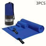 Ultra-Fine Fiber Sports Towel - Super Absorbent, Soft & Light -Friendly, Compact Travel Towel for Swimming, Beach, Gym - Quick-Dry, Hand Wash Only, Modern Design, Perfect for Outdoor Activities, Beach Towel, Sleek Towel Design, Quickdry Fabric - Image 14