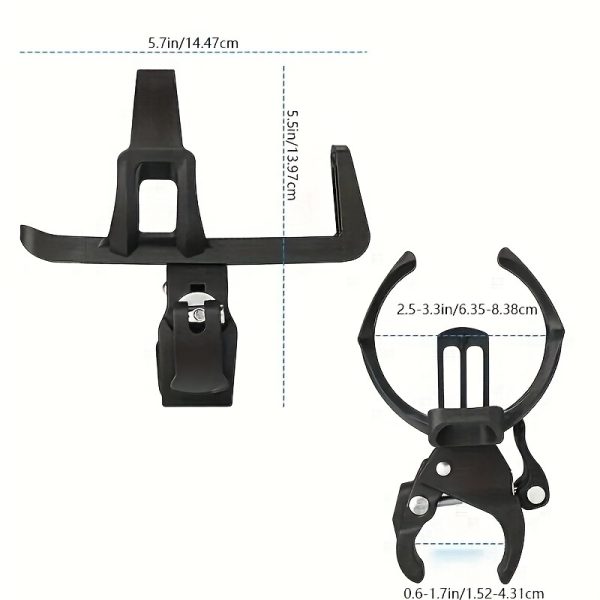 Bicycle Quick-Release Water Bottle Holder, Multifunctional Cup Holder, Freely Hangable Water Bottle Rack, Cycling Gear Accessory, Adjustable And Versatile Cycling Cup Holder, Mountain Bike Riding Equipment - Image 8