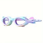 Children's Swimming Goggle and Silicone Cap, Cartoon Design, Anti-fog Clear Vision for Boys and Girls, Professional Water Sports Swimming Equipment - Image 3