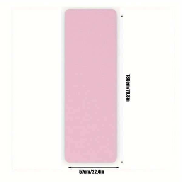 Extra Thick 1/3" Dual-Sided Non-Slip Yoga Mat - Professional TPE, Ideal for Yoga, Pilates & Floor Workouts - Image 8