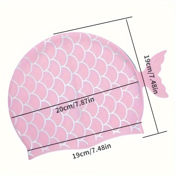 Children's Swimming Goggle and Silicone Cap, Cartoon Design, Anti-fog Clear Vision for Boys and Girls, Professional Water Sports Swimming Equipment - Image 6