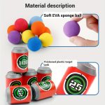 A Collection of Interactive Shooting Toys Designed for Boys, Featuring a Touch Jump Cartoon Dartboard And Sticky Balls, Perfect for Indoor Sports And Outdoor Games, Making It an Ideal Birthday Gift. - Image 8