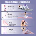 5/4pcs Ultimate Home Fitness Kit for Leg Training, Yoga Stretching, Body Shaping, And Strength Building Multifunctional Exercise Equipment - Image 7
