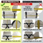 Three sided embrace high back moon chair outdoor folding chair camping ultra lightweight portable folding chair fishing chair sketching chair - Image 4