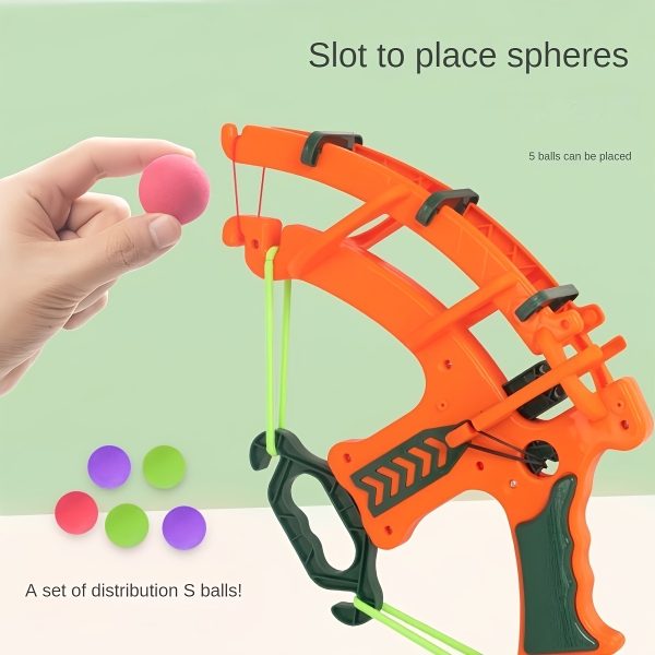 A Collection of Interactive Shooting Toys Designed for Boys, Featuring a Touch Jump Cartoon Dartboard And Sticky Balls, Perfect for Indoor Sports And Outdoor Games, Making It an Ideal Birthday Gift. - Image 4