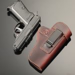 KOSIBATE Authentic Leather Hidden Carry 1911 Firearm Holster Leather Concealed Holder - Image 2