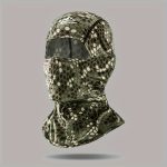 A Summer Tactical Camouflage Hood for Men And Women, Suitable for Outdoor Fishing, Sun Protection, Cycling, Made of Breathable . - Image 5