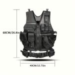 Quick Release Multi-functional Breathable Vest for Outdoor Adventure, Camping, Hiking, Fishing, Training - Image 6