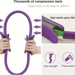 An 8pcs Premium Yoga And Pilates Set, Featuring a Non-Slip Exercise Ring for Flexibility And Strength Training, Ideal for Home Fitness Equipment And Body Shaping - Image 2