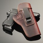 KOSIBATE Authentic Leather Hidden Carry 1911 Firearm Holster Leather Concealed Holder - Image 8