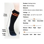 Socks with Three Temperature Settings, Perfect for Keeping Your Feet Warm While Fishing, Skiing, Hiking, Or Camping in Winter, Equipped with a 4000Mah Battery, an Ideal Winter Gift. - Image 5